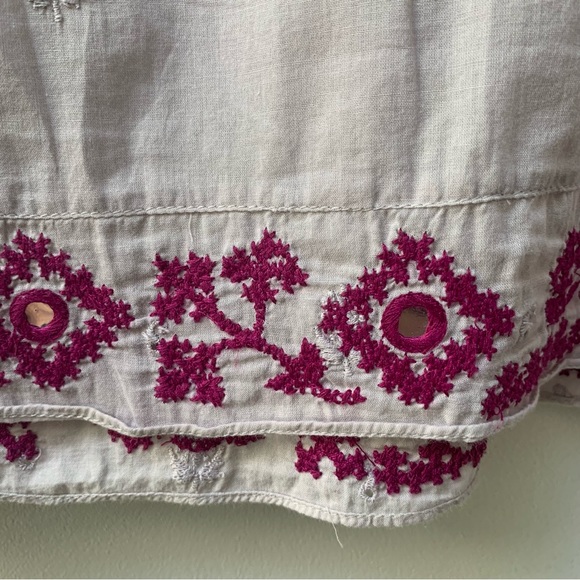 Odd Molly gypsy boho cotton top blouse size 1 / small - Picture 9 of 10